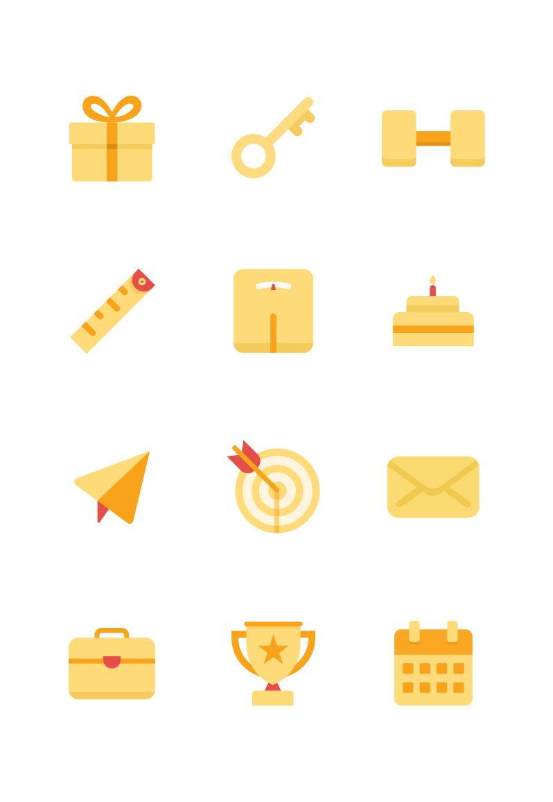 MsFit app icons